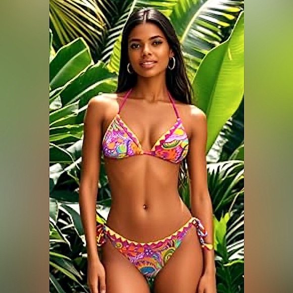 Other - Vibrant Multicolor Bikini Set